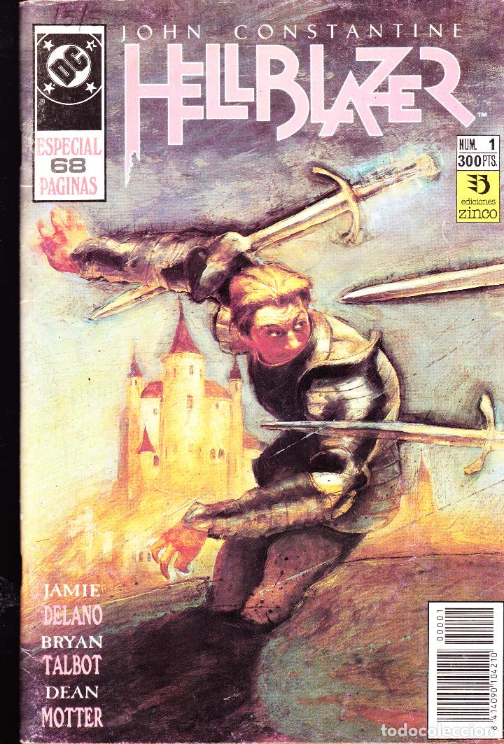 C&oacute;mics: JOHN CONSTANTINE HELLBLAZER. ANUAL 1. EDICIONES ZINCO - Foto 1