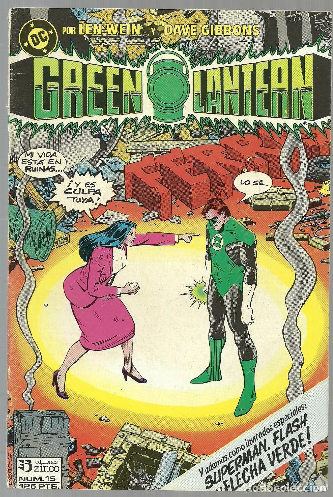 C&oacute;mics: GREEN LANTERN N&ordm; 15 - EDICIONES ZINCO - Foto 1