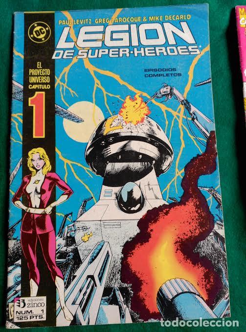 C&oacute;mics: LEGION DE SUPER-HEROES N&ordm; 1 - EDICIONES ZINCO - Foto 1