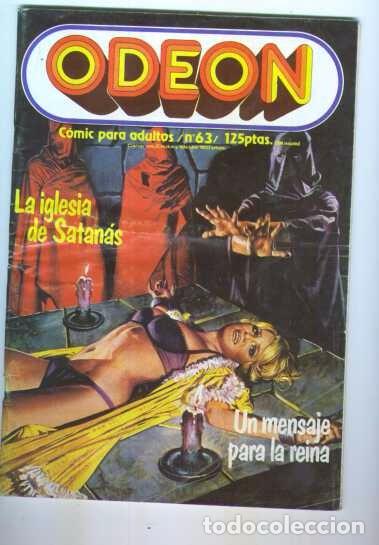 C&oacute;mics: ODEON N&ordm; 63 LA IGLESIA DE SATAN&Aacute;S -ED. ZINCO 1983 - Foto 1