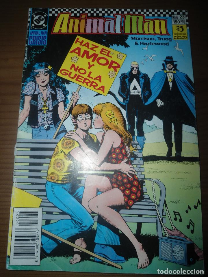 C&oacute;mics: ANTIGUO COMIC ANIMAL MAN NUM 23 ZINCO - Foto 3