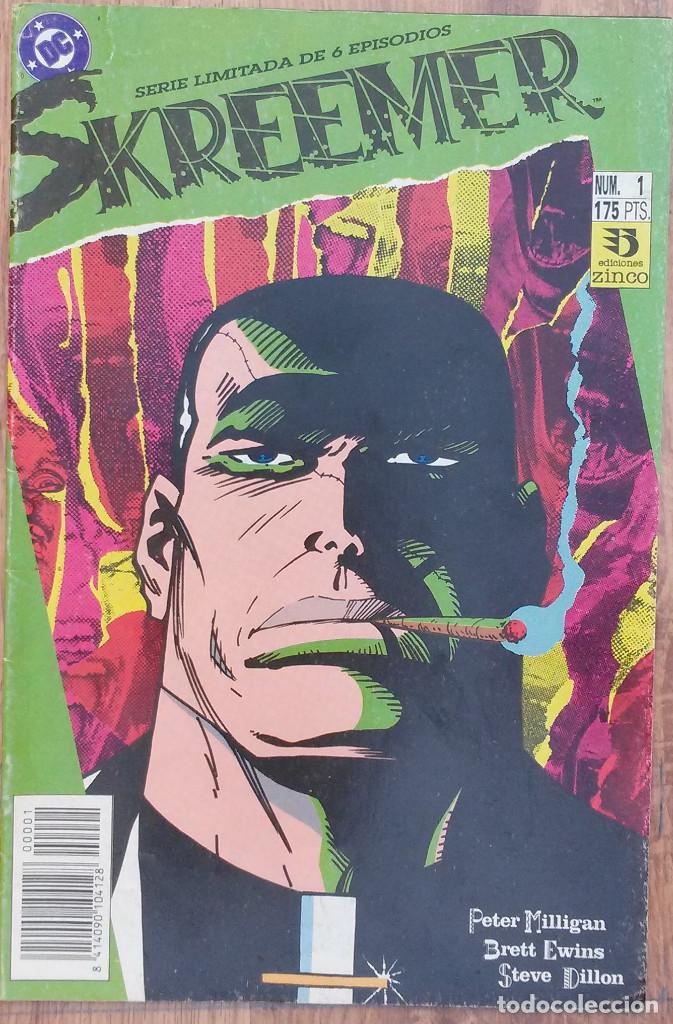 C&oacute;mics: Skreemer N&ordm; 1. Dc Ediciones Zinco 1992 - Foto 1