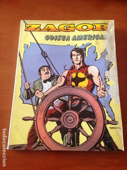 C&oacute;mics: ZAGOR N&ordm; 4. ODISEA AMERICANA. ZINCO 1982. - Foto 1