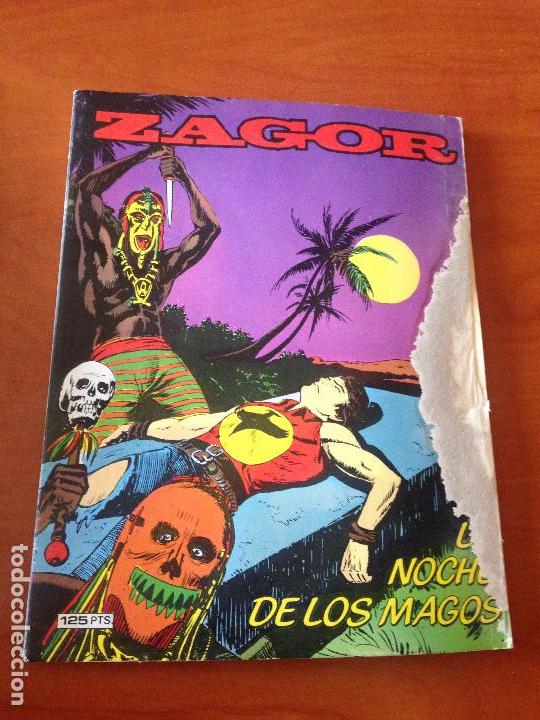 C&oacute;mics: ZAGOR N&ordm; 9. LA NOCHE DE LOS MAGOS. ZINCO 1982. - Foto 1