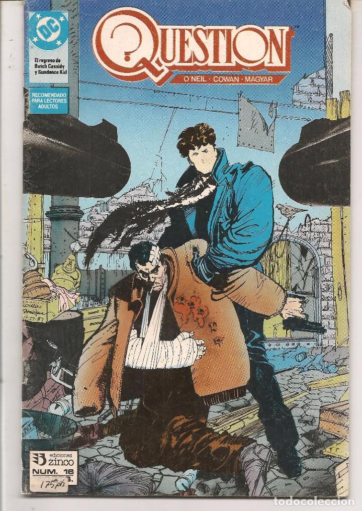 C&oacute;mics: QUESTI&Oacute;N. N&ordm; 16. DC / ZINCO.  (C/A38) - Foto 1