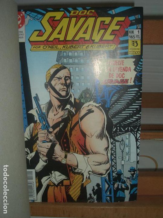 C&oacute;mics: RETAPADO CON LA COLECCI&Oacute;N COMPLETA DE DOC SAVAGE (4 N&Uacute;MEROS) - Foto 5