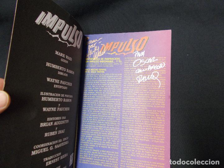 C&oacute;mics: IMPULSO - LIBRO UNO - EJEMPLAR CON DOS FIRMAS, UNA DE ELLAS DE RAMOS - EDICIONES ZINCO - - Foto 2