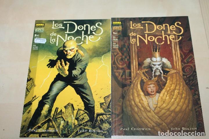 C&oacute;mics: Los Dones de la Noche Completa 1 y 2 Norma Vertigo - Foto 1