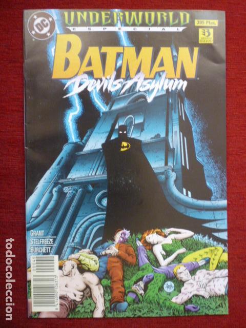 C&oacute;mics: COMIC UNDERWORLD ESPECIAL BATMAN DEVILS ASYLUM. EDITORIAL ZINCO. MUY BUEN ESTADO. - Foto 1