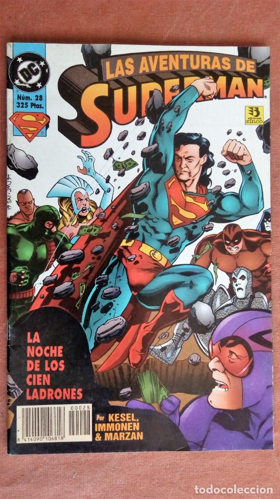 C&oacute;mics: LAS AVENTURAS DE SUPERMAN - EDICIONES ZINCO, N&ordm; 28 - Foto 1