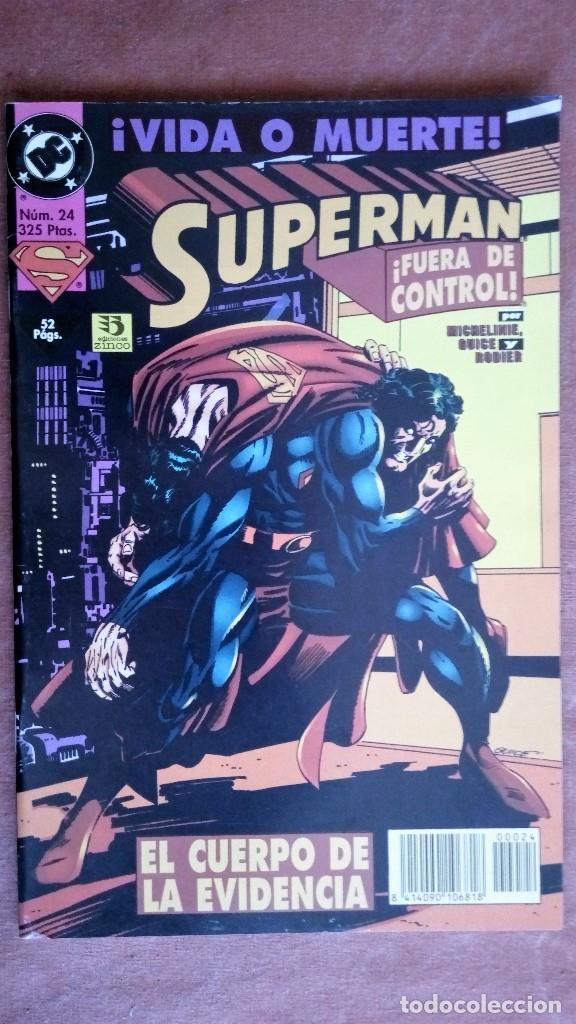 C&oacute;mics: VIDA O MUERTE - SUPERMAN - EDICIONES ZINCO, N&ordm; 24 - Foto 1