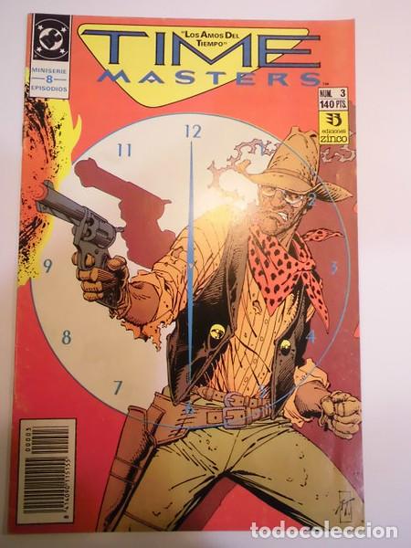 C&oacute;mics: TIME MASTERS. SERIE 8 NUMS - NUM  3 - EDICIONES ZINCO - 1990 - Foto 1