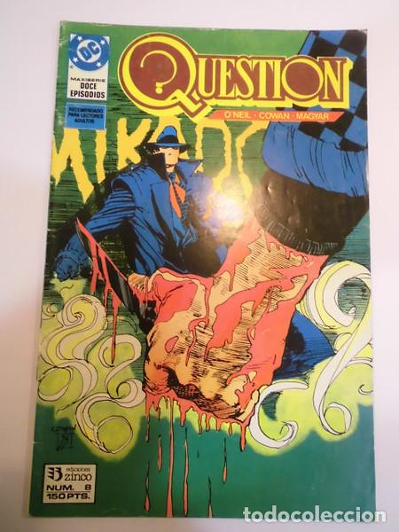 C&oacute;mics: QUESTION - NUM 8 - EDICIONES ZINCO - 1988 - Foto 1