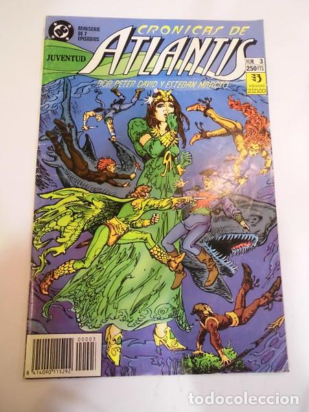 C&oacute;mics: CRONICAS DE ATLANTIS - NUM 3 - EDICIONES ZINCO - 1991 - Foto 1