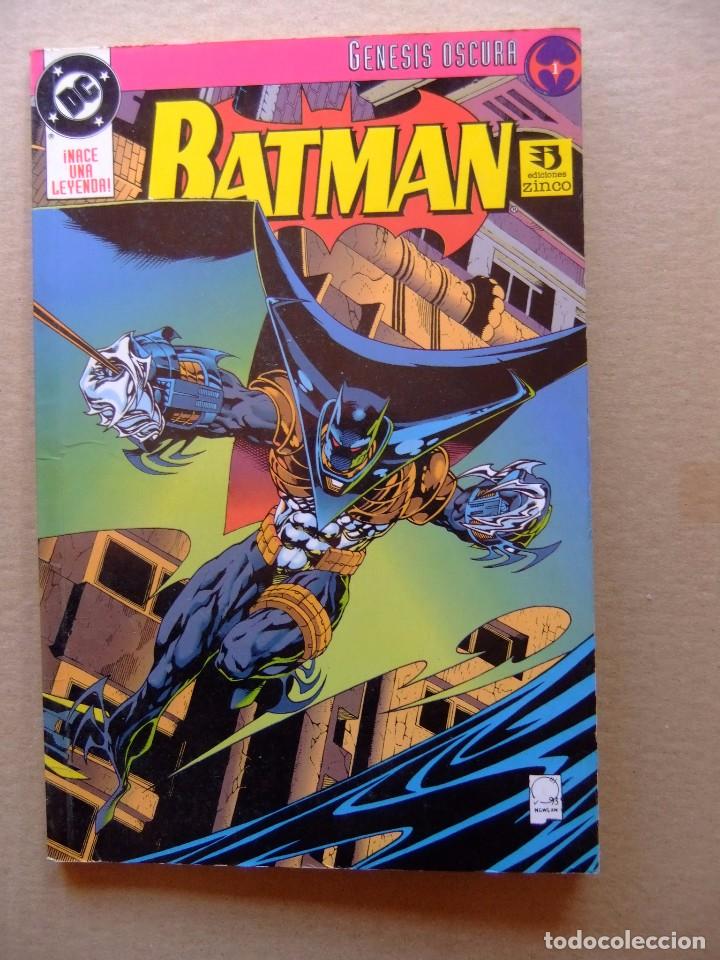 C&oacute;mics: BATMAN GENESIS OSCURA 1 EDICIONES ZINCO - Foto 1