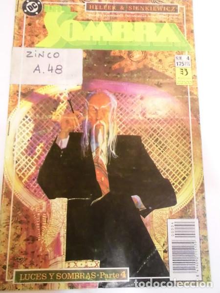 C&oacute;mics: COMIC LA SOMBRA NUMS 4 - EDICIONES ZINCO - 1991 - Foto 1