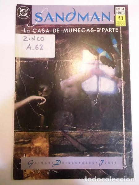 C&oacute;mics: SANDMAN NUM 4 - EDICIONES ZINCO - 1991 - Foto 1