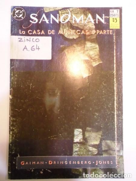 C&oacute;mics: SANDMAN NUM 7 - EDICIONES ZINCO - 1991 - Foto 1