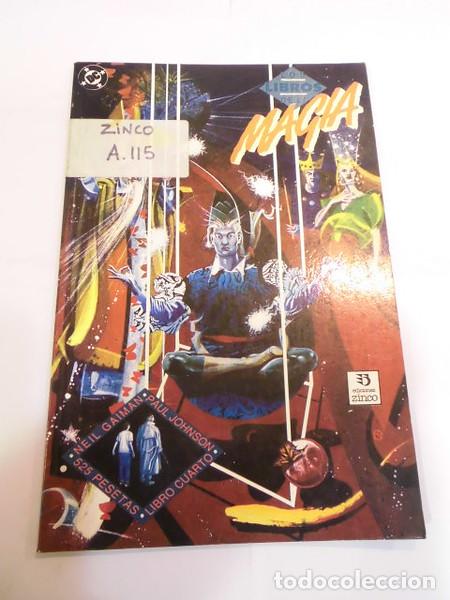 C&oacute;mics: COMIC LOS LIBROS DE LA MAGIA - LIBRO IV NUMS  - EDICIONES ZINCO - 1991 - Foto 1