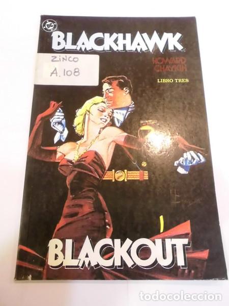 C&oacute;mics: COMIC BLACKHAWK - LIBRO TRES NUMS  - EDICIONES ZINCO - 1989 - Foto 1