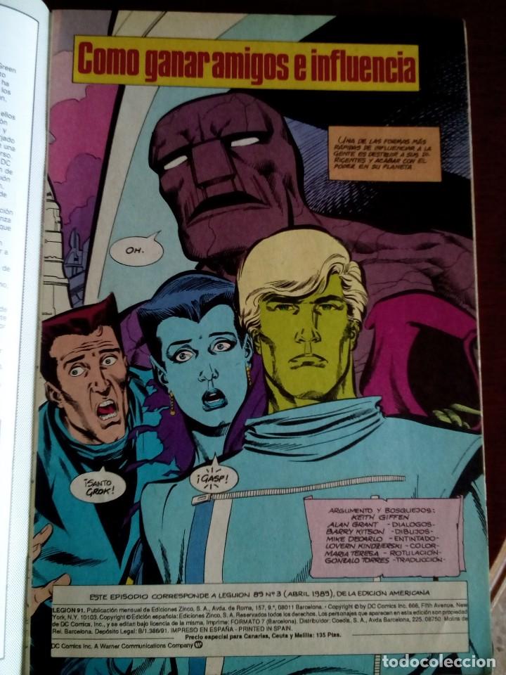 C&oacute;mics: LEGION 91  N 1 COMPLETO  L2 P3 - Foto 3