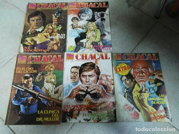 C&oacute;mics: lote de 3 comics para adultos chacal - Foto 1