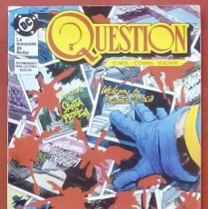 Cómics: THE QUESTION 10 POR DENNY O'NEIL, DENYS COWAN - EDICIONES ZINCO (1988)