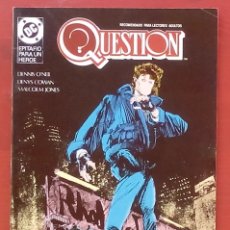 Cómics: THE QUESTION 15 POR DENNY O'NEIL, DENYS COWAN - EDICIONES ZINCO (1988)