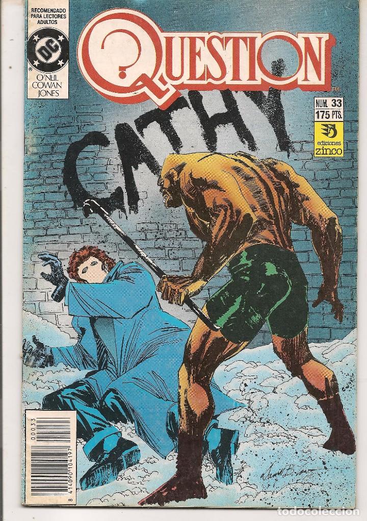 C&oacute;mics: QUESTION. N&ordm; 33. DC / ZINCO. (C/A24) - Foto 1