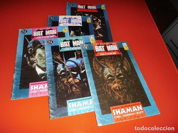 C&oacute;mics: Leyendas de Bat Man  n&ordm; 1,2,3,4 y 5  - Ediciones Zinco - Foto 1