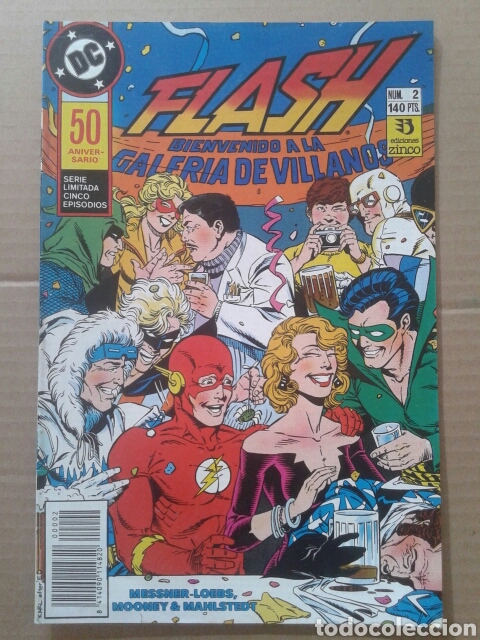 C&oacute;mics: Lote Flash (n&uacute;meros 2 y 3). Serie limitada de cinco episodios. Ediciones Zinco - Foto 1