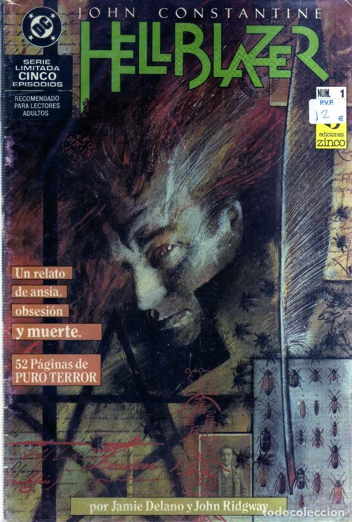 C&oacute;mics: HELLBLAZER - SERIE LIMITADA DE 5 NUMEROS - ED.ZINCO - CJ237 - Foto 1