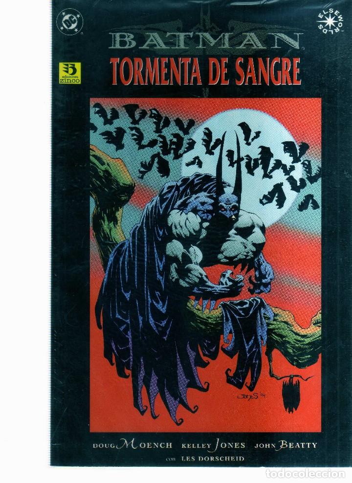 C&oacute;mics: BATMAN TORMENTA DE SANGRE - MOENCH, JONES, BEATTY - - Foto 1