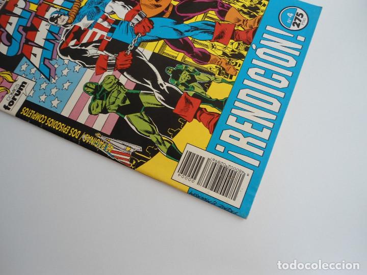 C&oacute;mics: CAPITAN AMERICA Y THOR EL PODEROSO  n&ordm; 4 - &iexcl;RENDICION!- COMICS FORUM PLANETA - 1993 - Foto 2
