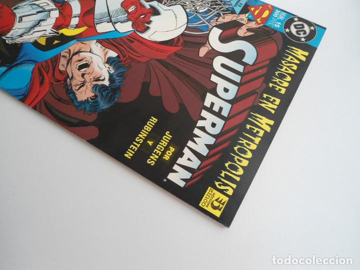 C&oacute;mics: SUPERMAN n&ordm; 15 - MASACRE EN METROPOLIS - EDICIONES ZINCO - 1994 - Foto 4