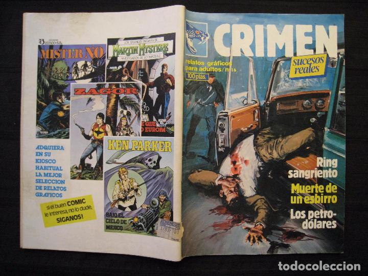 C&oacute;mics: CRIMEN - N&ordm; 16 - EDICIONES ZINCO. - Foto 3