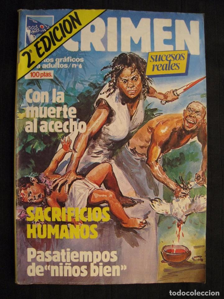 C&oacute;mics: CRIMEN - N&ordm; 6 - 2&ordf; EDICION - EDICIONES ZINCO. - Foto 1