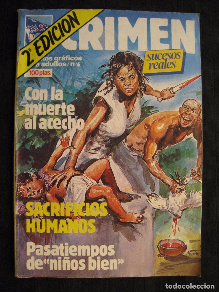 C&oacute;mics: CRIMEN - N&ordm; 6 - 2&ordf; EDICION - EDICIONES ZINCO. - Foto 2