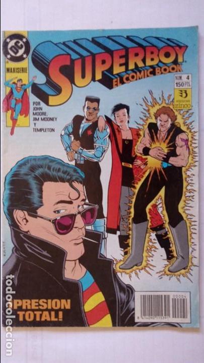 C&oacute;mics: SUPERBOY EL COMIC BOOK - PRESION TOTAL - N&ordm; 4 EDICIONES ZINCO - Foto 1