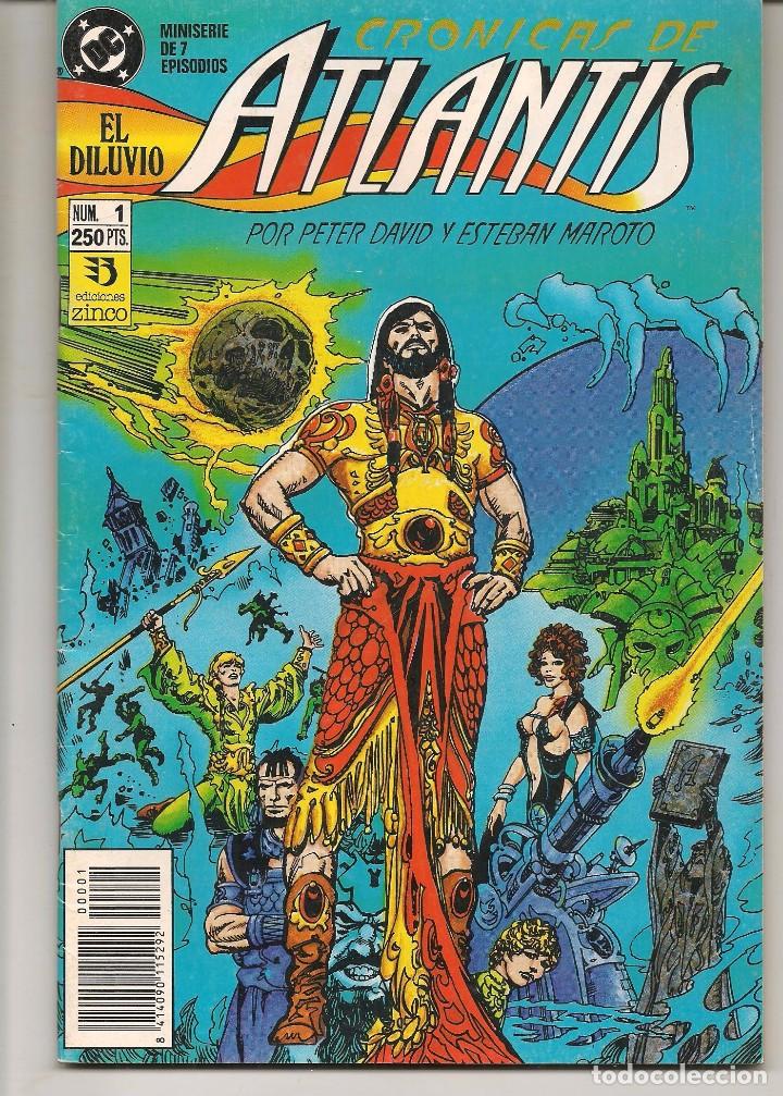 C&oacute;mics: CRONICAS DE ATLANTIS. N&ordm; 1. DC/ZINCO. (C/A58) - Foto 1