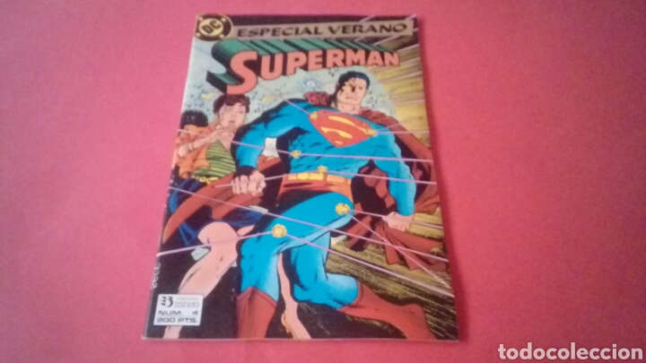 C&oacute;mics: SUPERMAN 4 EXCELENTE ESTADO DC ZINCO - Foto 1