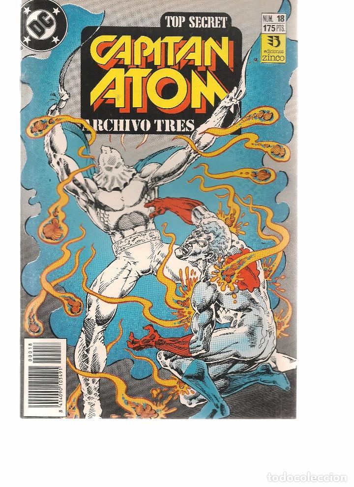C&oacute;mics: CAPIT&Aacute;N AT&Oacute;M. N&ordm; 18. DC/ZINCO. (RF.MA)C/11 - Foto 1