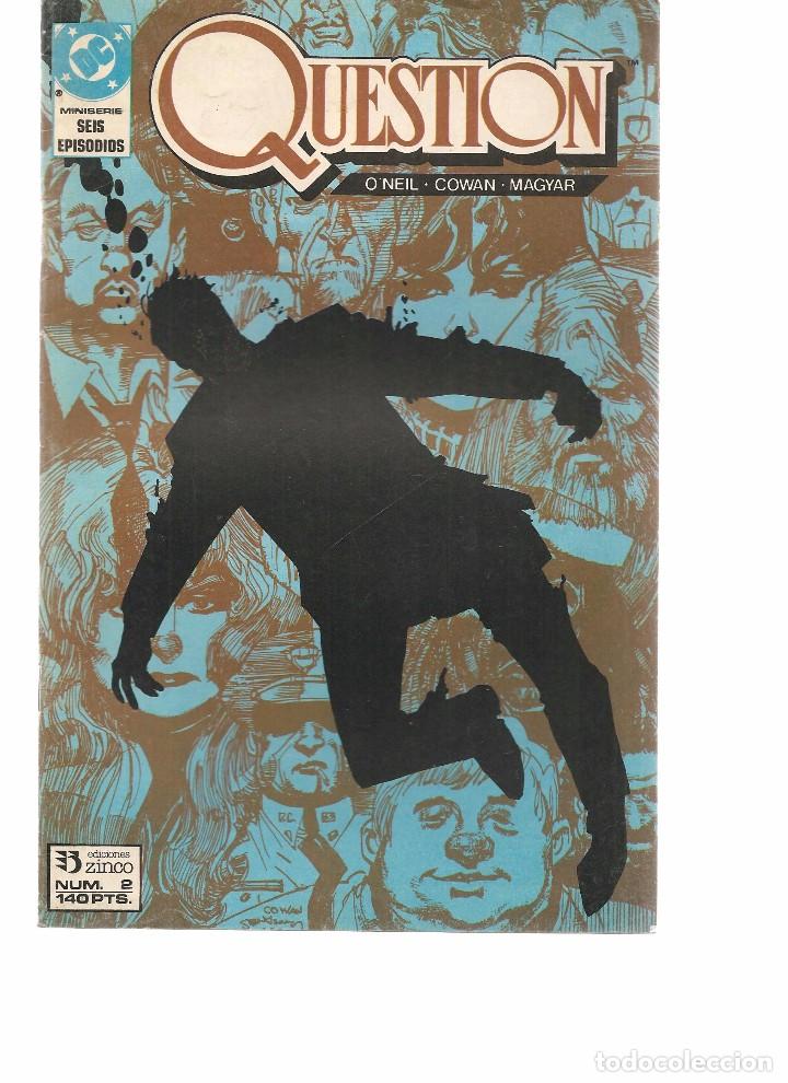 C&oacute;mics: QUESTION. N&ordm; 2. DC/ZINCO. (RF.MA)C/15 - Foto 1