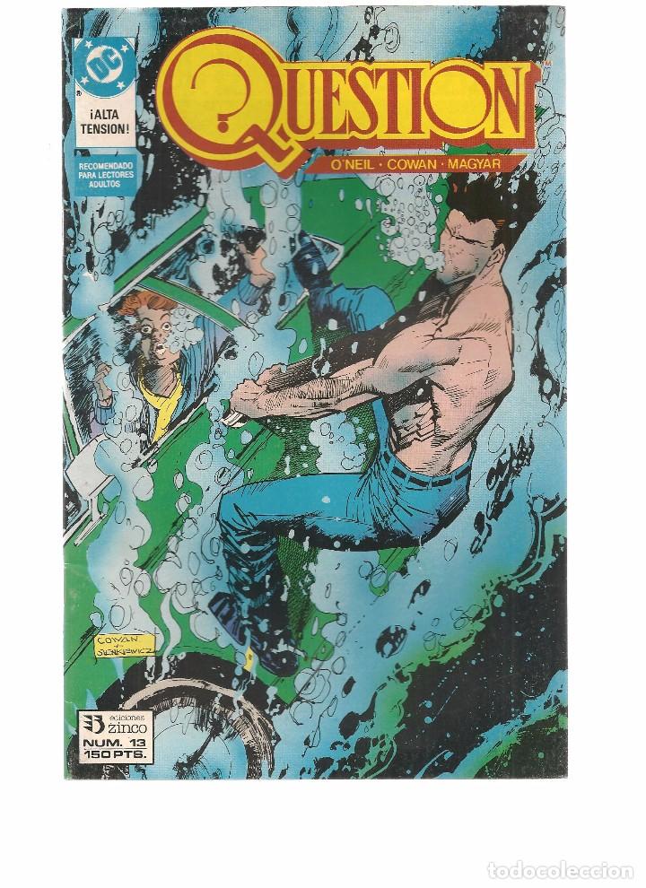 C&oacute;mics: QUESTION. N&ordm; 13. DC/ZINCO. (RF.MA)C/15 - Foto 1