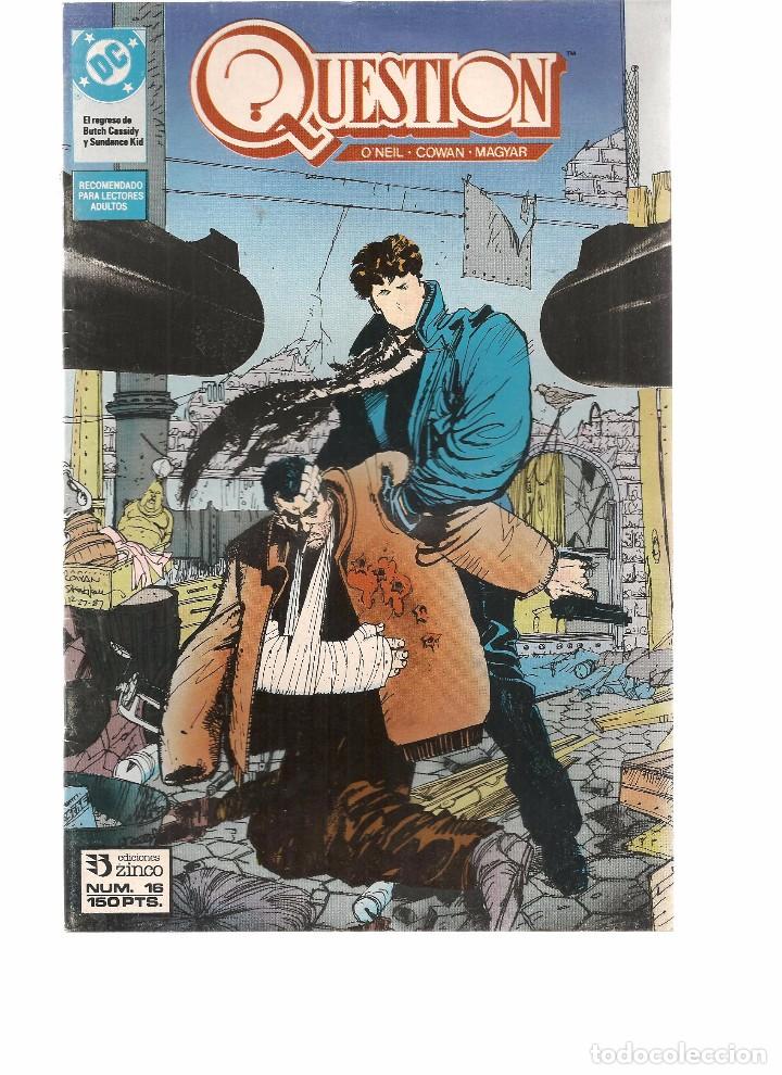C&oacute;mics: QUESTION. N&ordm; 16. DC/ZINCO. (RF.MA)C/15 - Foto 1