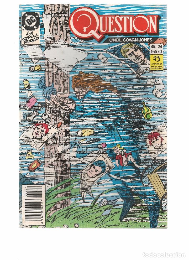 C&oacute;mics: QUESTION. N&ordm; 24. DC/ZINCO. (RF.MA)C/15 - Foto 1