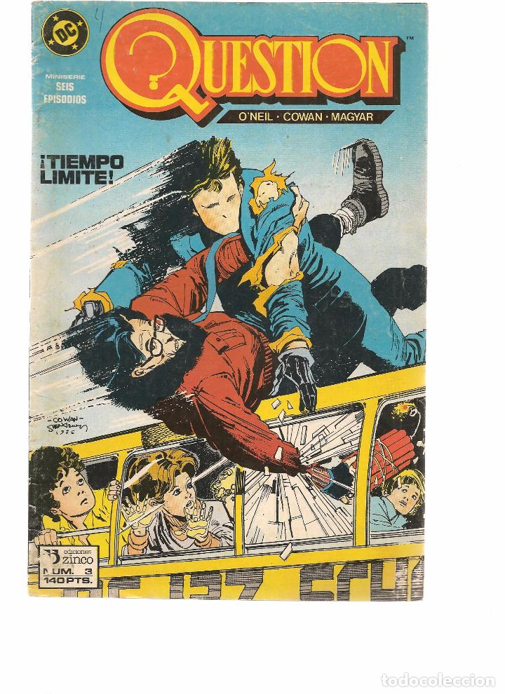 C&oacute;mics: QUESTI&Oacute;N. N&ordm; 3. DC/ZINCO (C/A10) - Foto 1