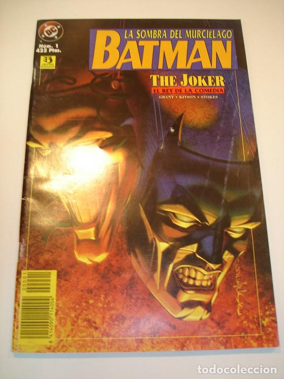 C&oacute;mics: BATMAN LA SOMBRA DEL MURCIELAGO - NUM 1 - ED. ZINCO- 1996 - Foto 1