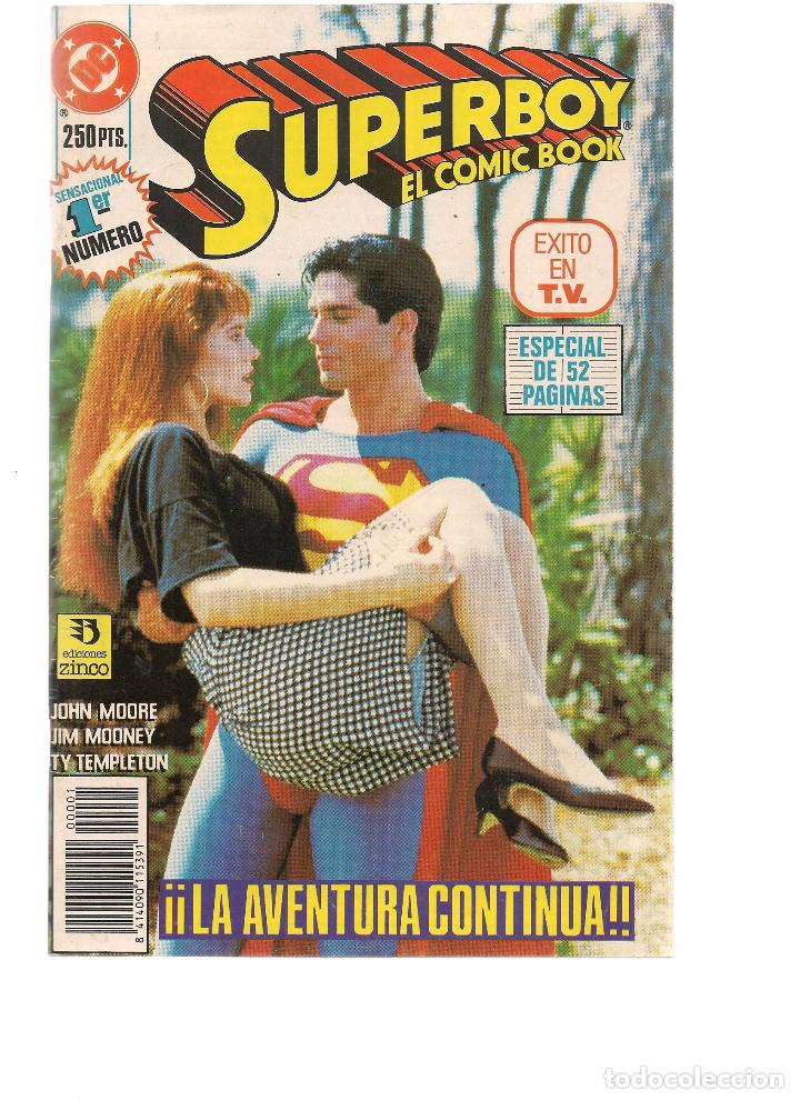 C&oacute;mics: SUPERBOY. N&ordm; 1.  EDICIONES DC / ZINCO. (RF.MA)C/39rp - Foto 1