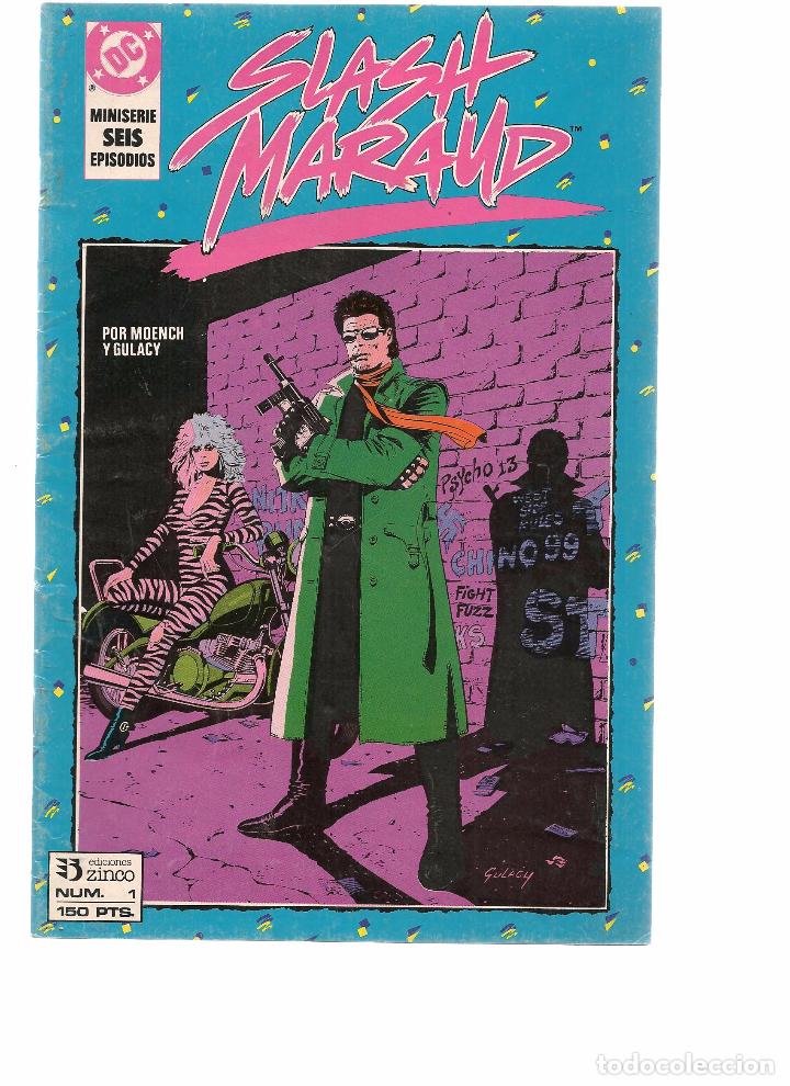 C&oacute;mics: slash maraud.  N&ordm; 1. EDICIONES DC / ZINCO. (RF.MA)C/39 - Foto 1